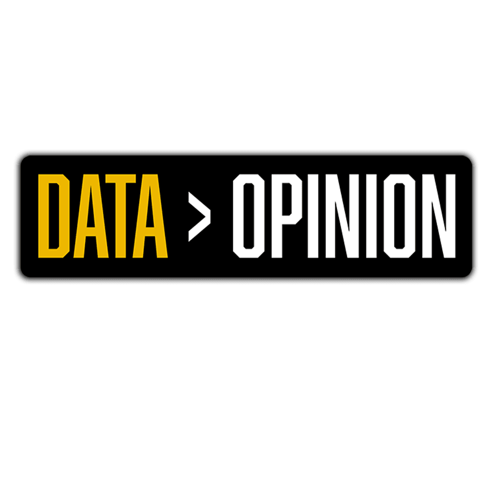 Data > Opinion - Vinyl Sticker