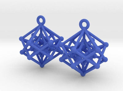 Blue Introspection Earrings