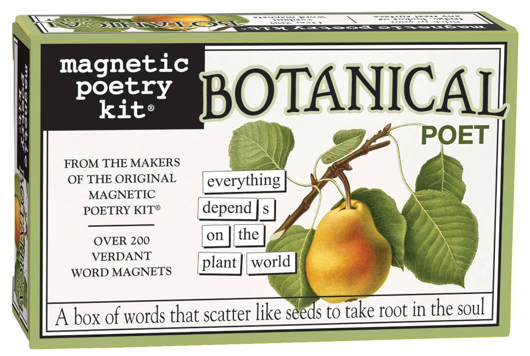 Botanical Magnetic Poetry Kit