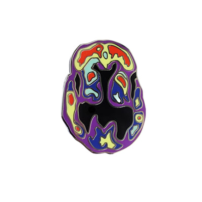 Dementia Enamel Pin