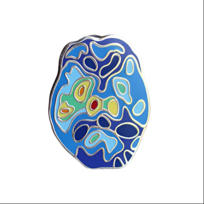 Depression Enamel Pin