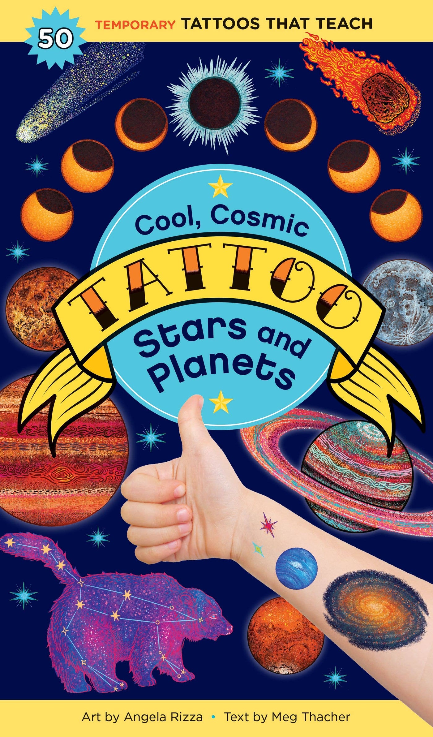 Cool, Cosmic Stars & Planets - Tattoos