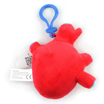 Heart Bag Charm 4" Plush Keychain