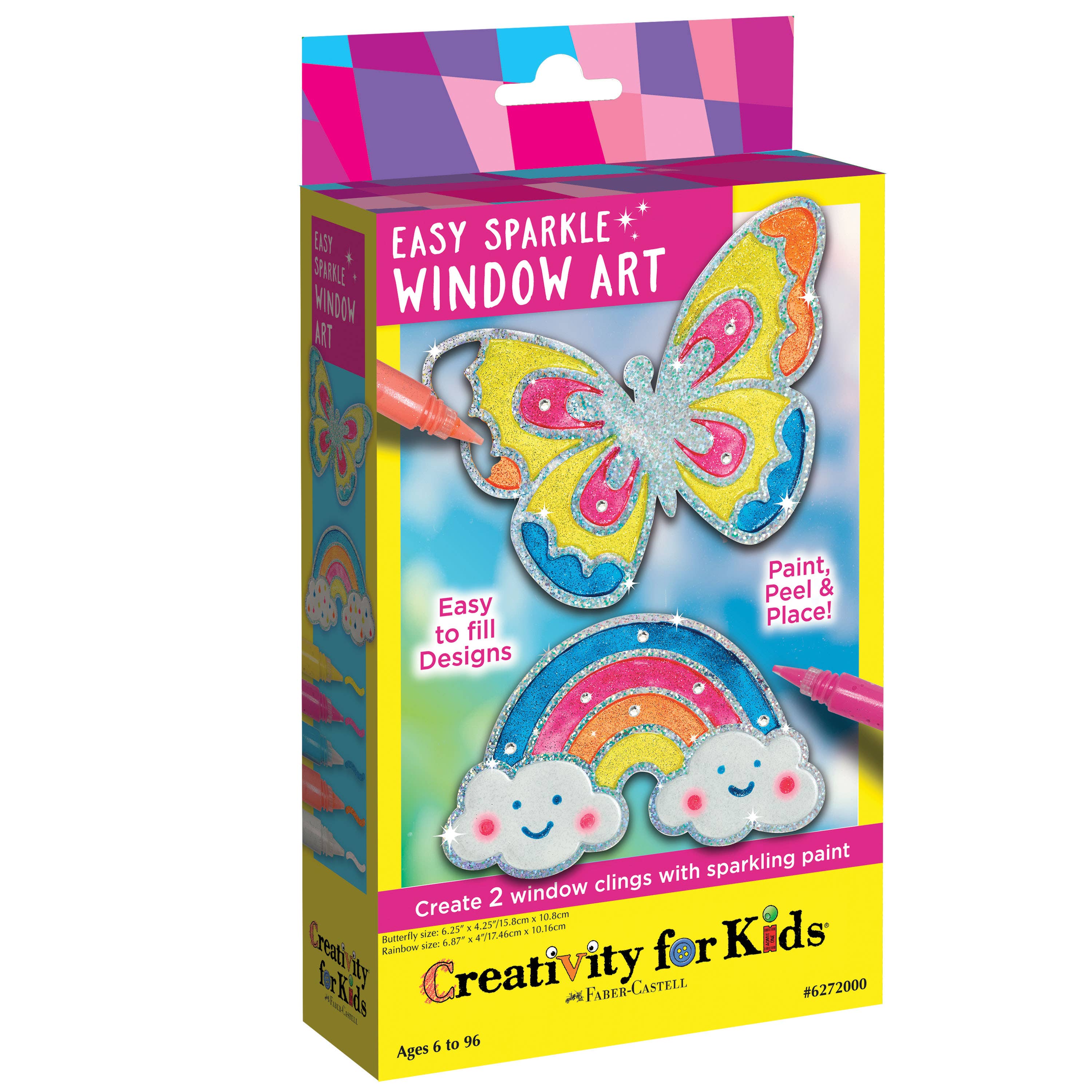Easy Sparkle Window Art - Mini DIY Craft Kit – Because Science