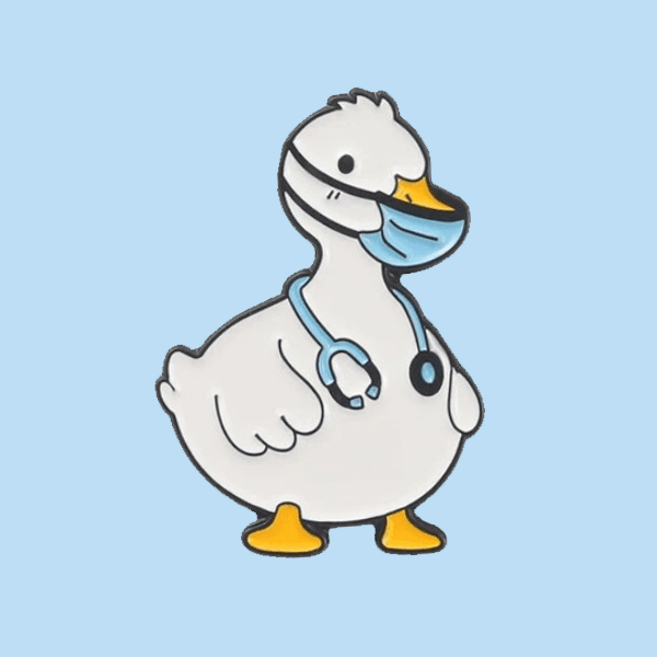 Dr. Duck Enamel Pin
