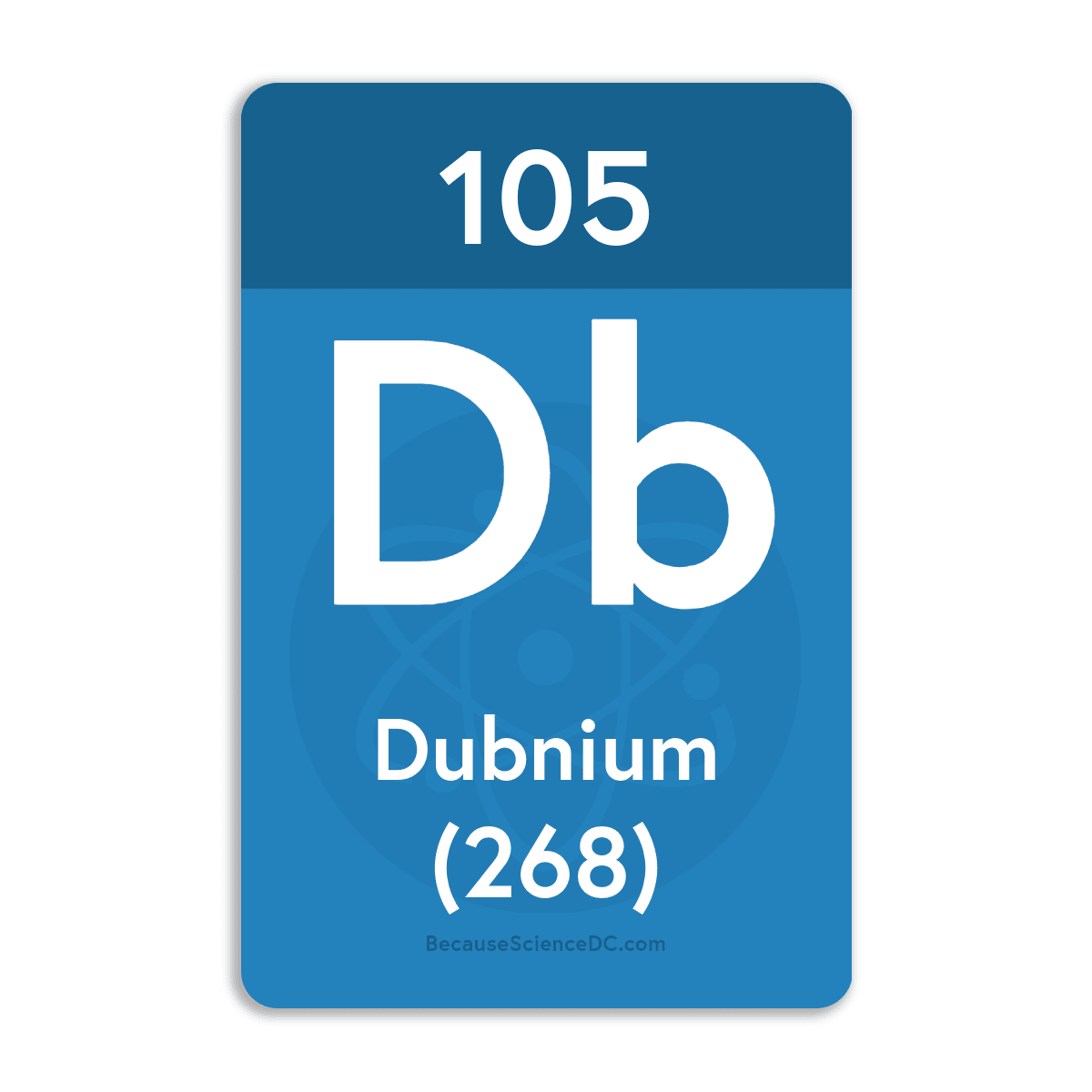 Dubnium Element - Vinyl Sticker