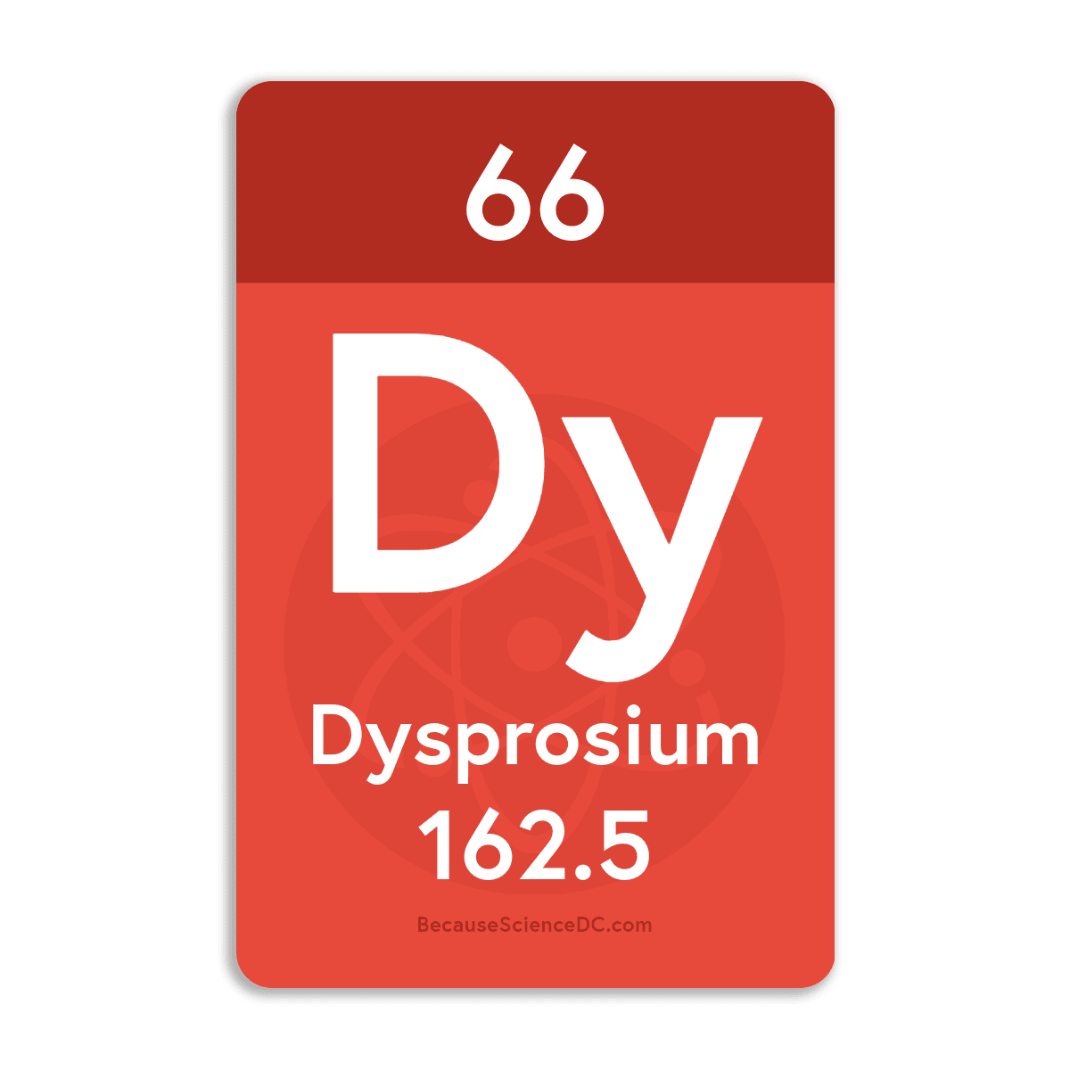 Dysprosium Element - Vinyl Sticker