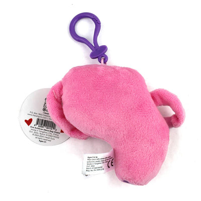 Uterus Bag Charm - 4.5" Plush Keychain
