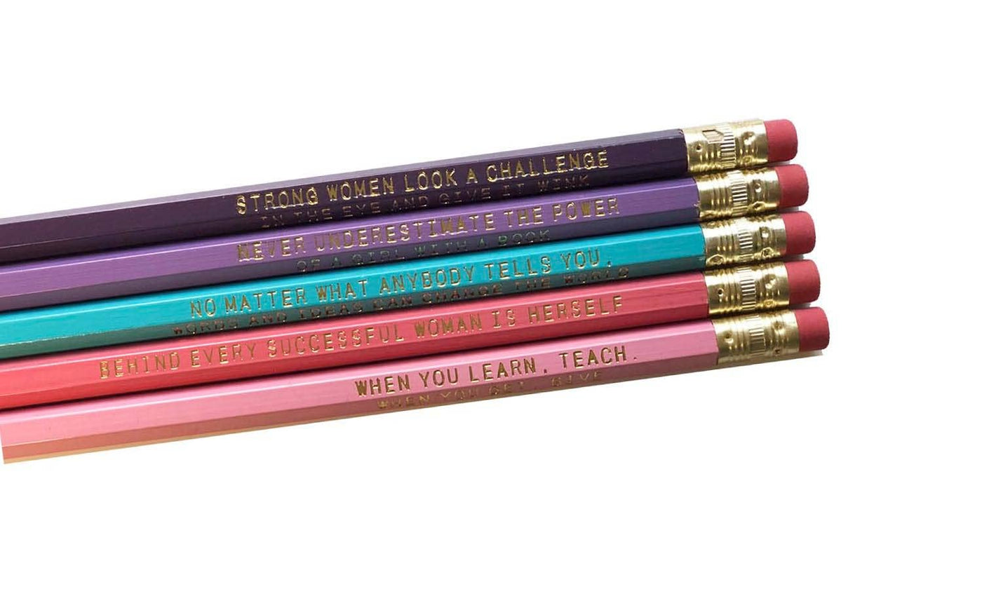 Strong Women Pencil Set