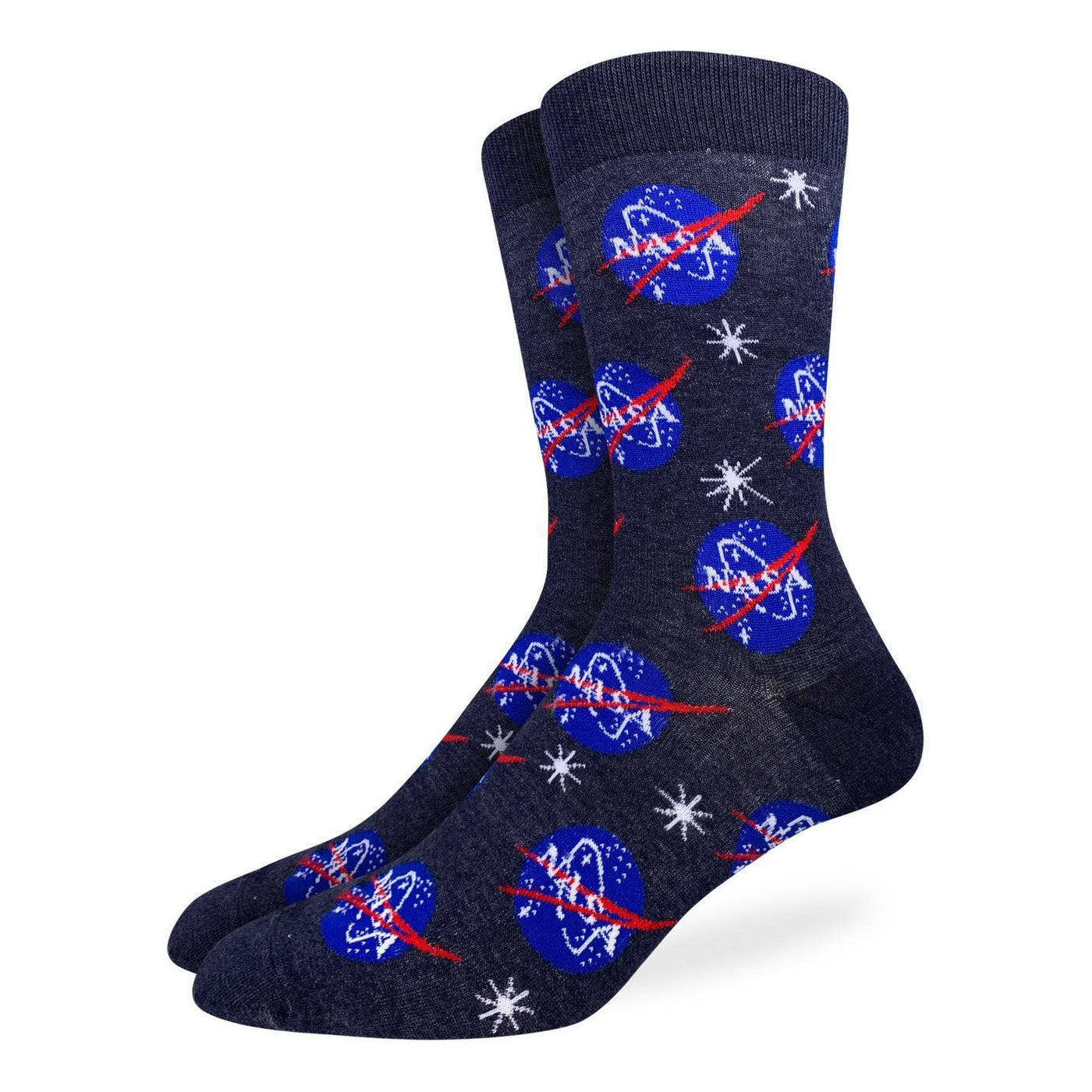 Men's Nasa, Blue Socks