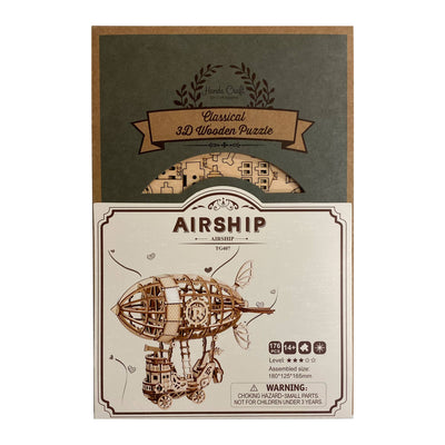 Airship | 3D Laser Cut Wooden Puzzle