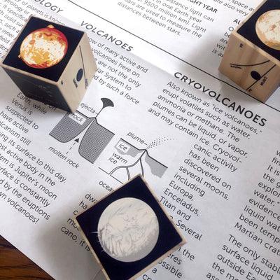 Planetary Blocks for Planetary Society: 1 Set of Planetary Blocks