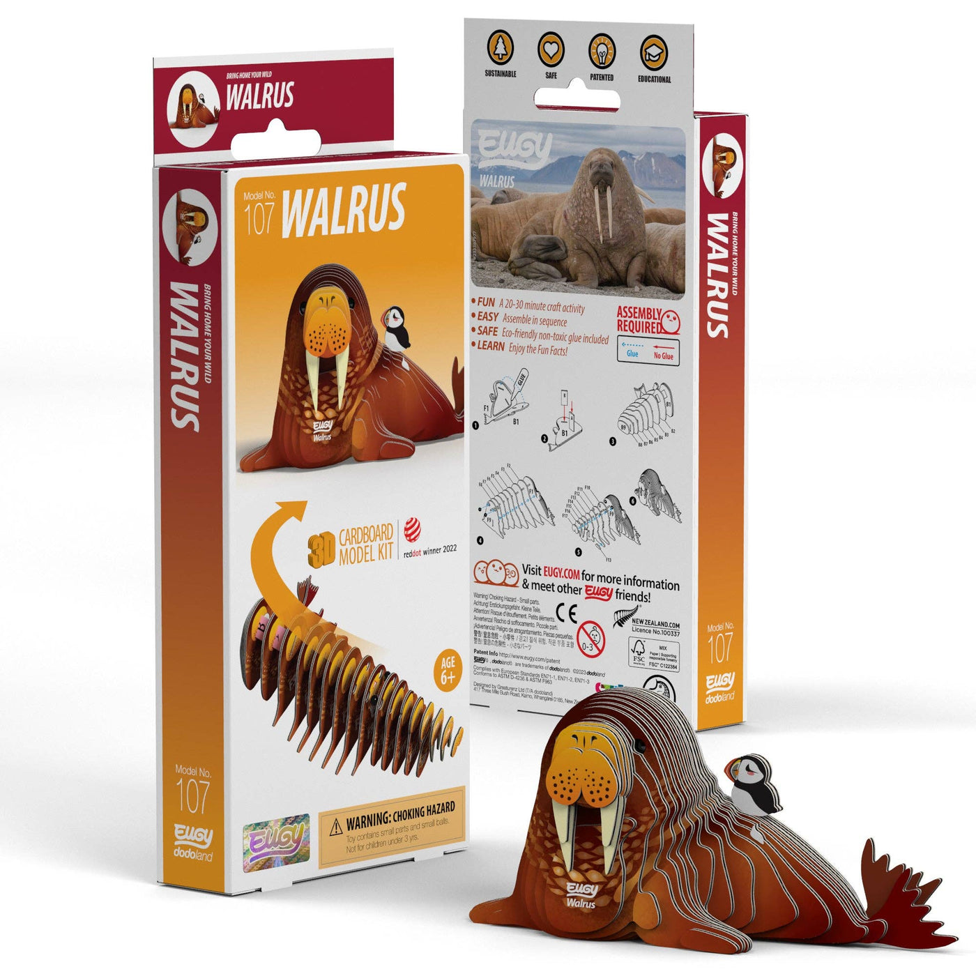 Walrus EUGY - 3D Puzzle