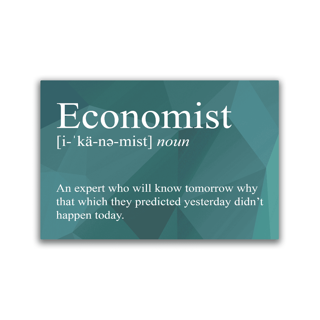 Economist Definition - 2x3 Magnet