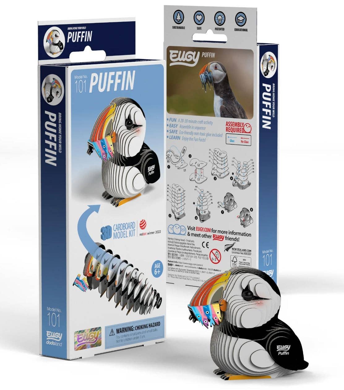 Puffin EUGY - 3D Puzzle