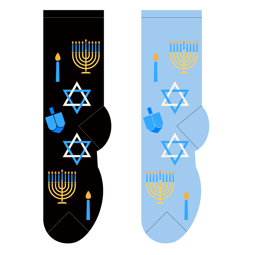 Women's Happy Hanukkah Socks