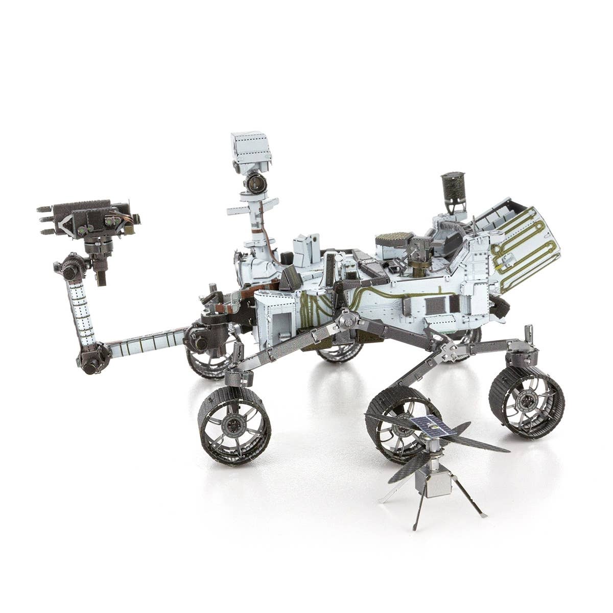Mars Rover Perseverance & Ingenuity Helicopter - Metal Model Kit