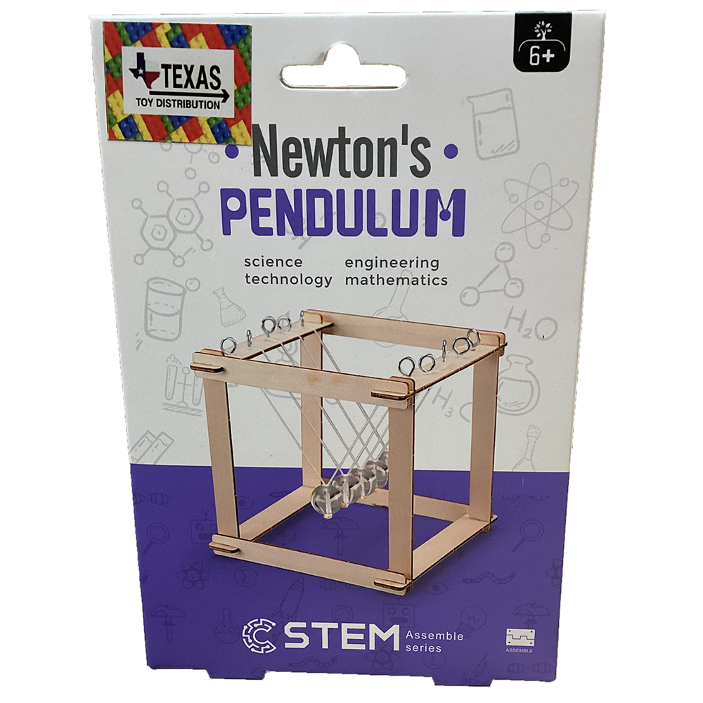 Newton's Pendulum Cradle STEM Construction Kit