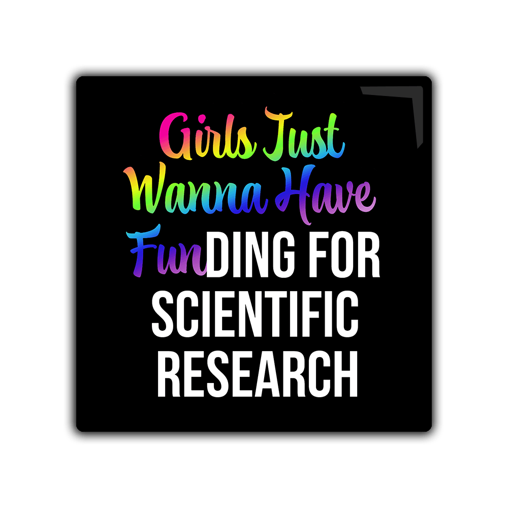 Girls Just Wanna Have Funding  - 2x2 Magnet