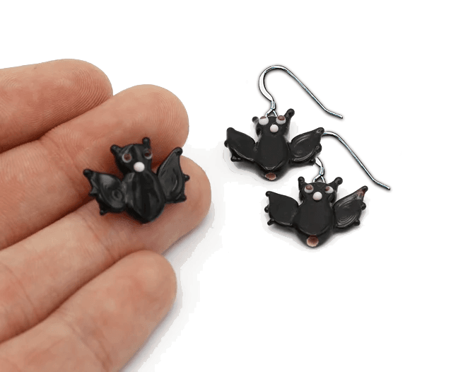 DIY Beaded Bat Earrings 10/17 4-6pm