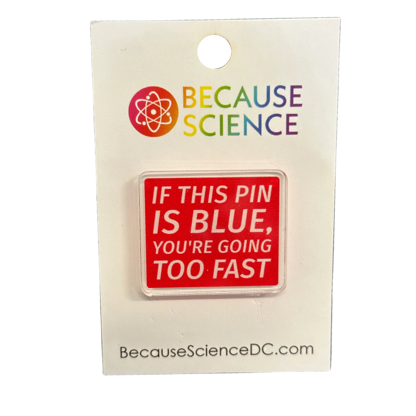 If This Pin Is Blue - Acrylic Pin