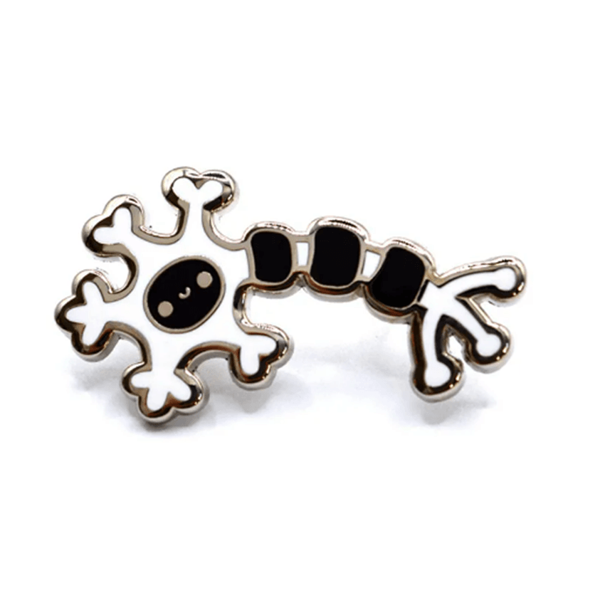 Neuron Enamel Pin