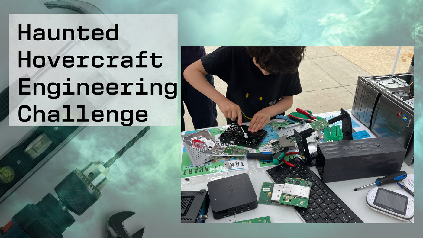 Haunted Hovercraft Engineering Challenge Oct 1, 4:30-6pm