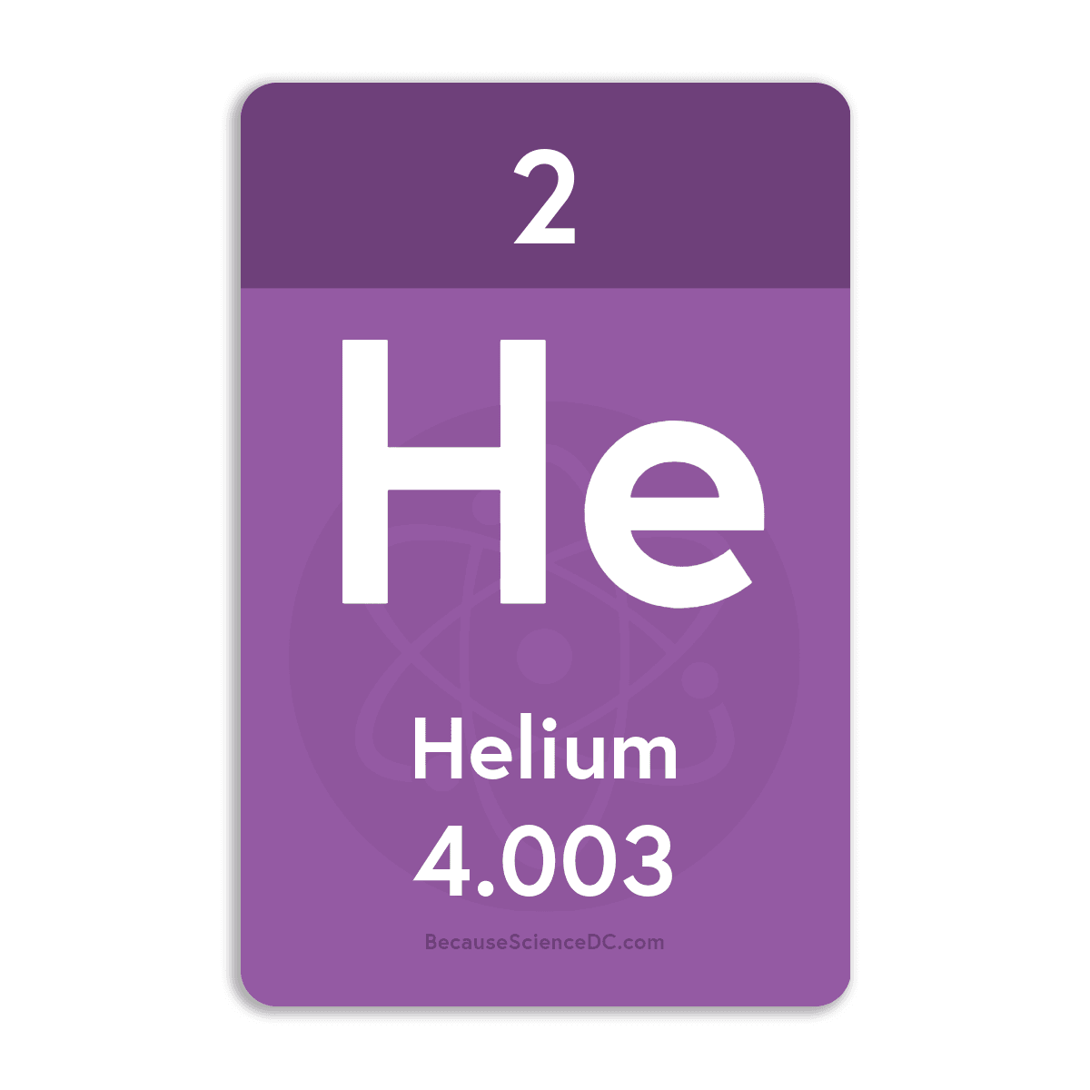 Helium Element - Vinyl Sticker