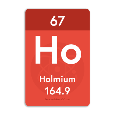 Holmium Element - Vinyl Sticker