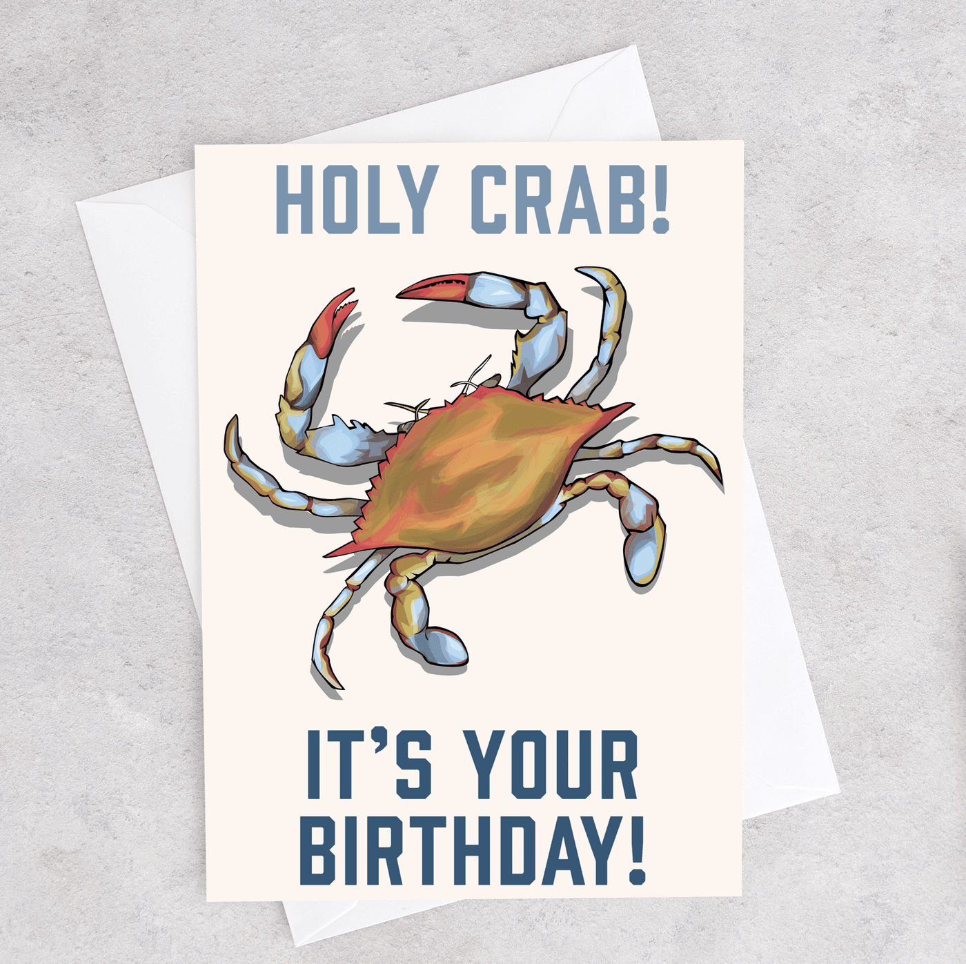 Holy Crab! - Birthday Card