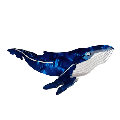 Humpback Whale Hair Claw Clip