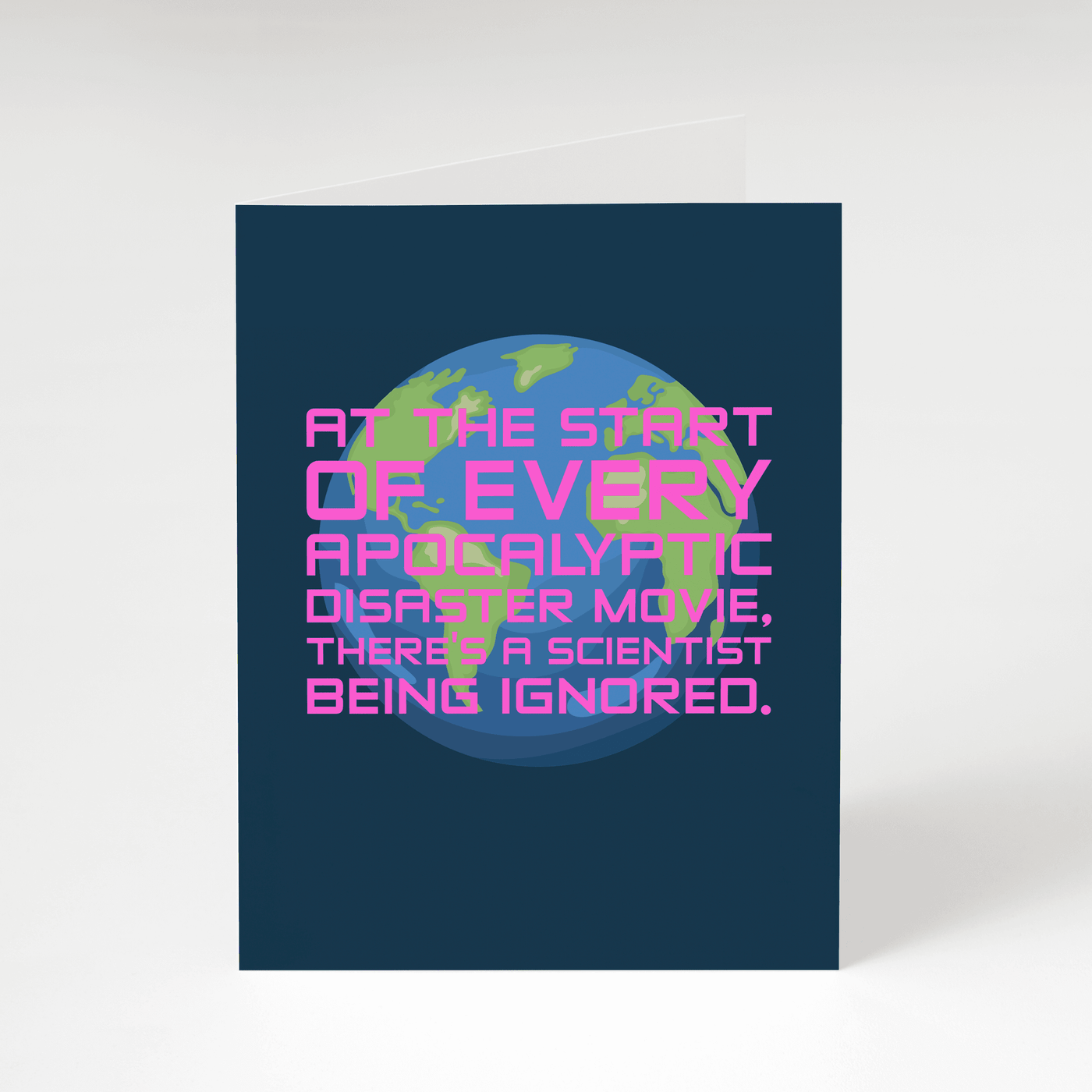 Every Apocalyptic Disaster Movie... Greeting Card