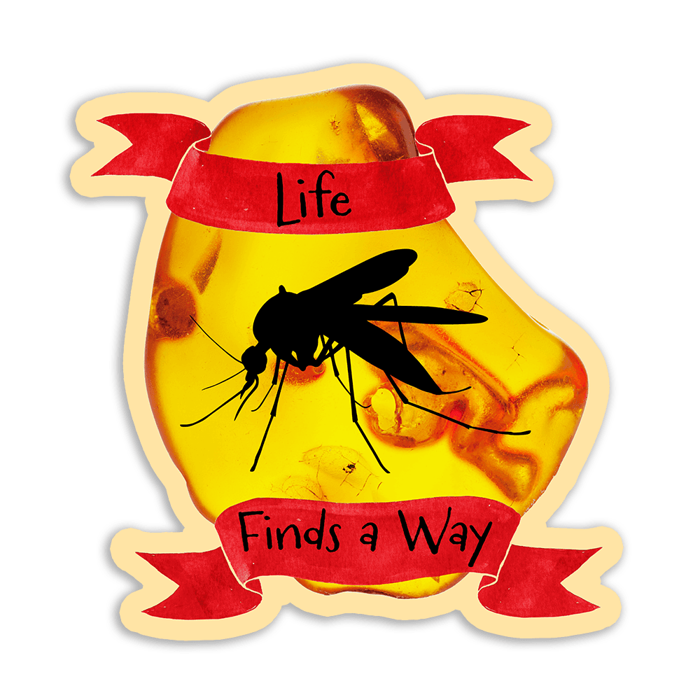 Life Finds a Way - Vinyl Sticker