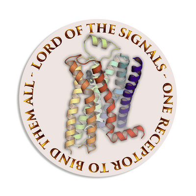 Lord of the Signals GPCR - Vinyl Sticker