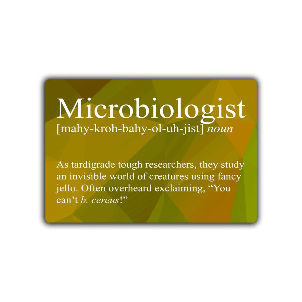 Microbiologist Definition - 2x3 Magnet