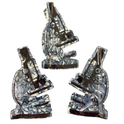 Microscope Hair Claw Clip