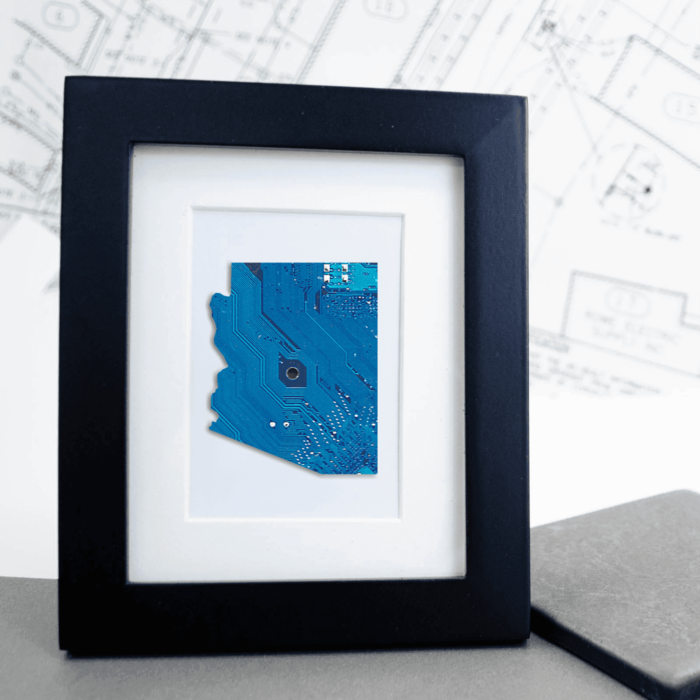Arizona Circuit Board Art - Mini