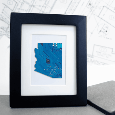 Arizona Circuit Board Art - Mini