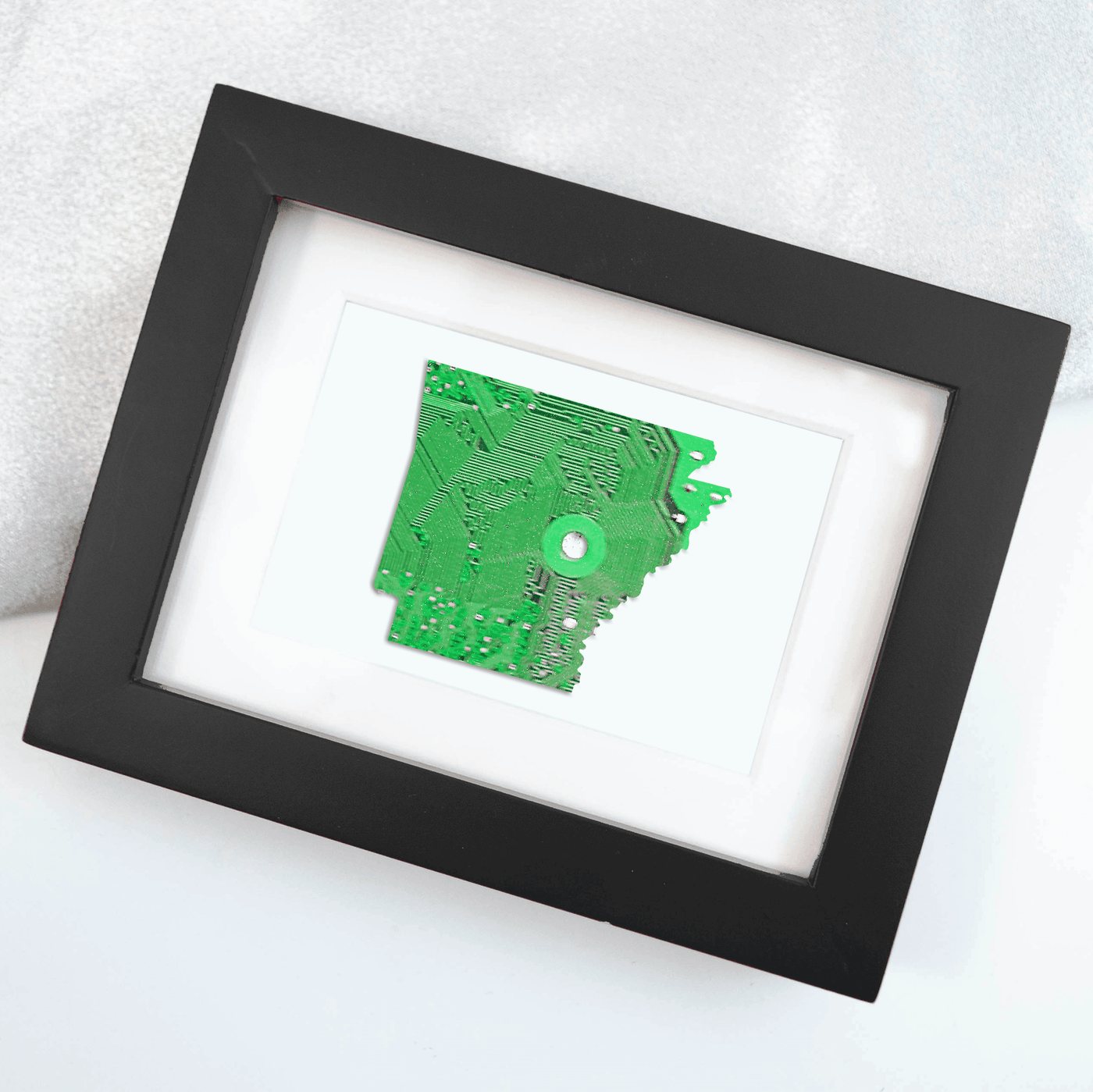 Arkansas Circuit Board Art - Mini