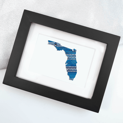 Florida Circuit Board Art - Mini