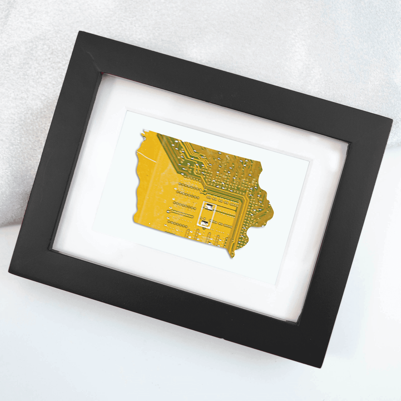 Iowa Circuit Board Art - Mini