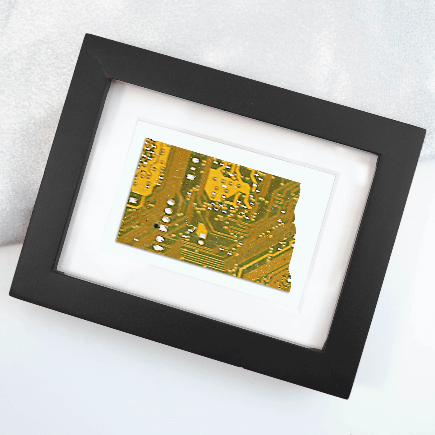 North Dakota Circuit Board Art - Mini