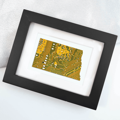 North Dakota Circuit Board Art - Mini