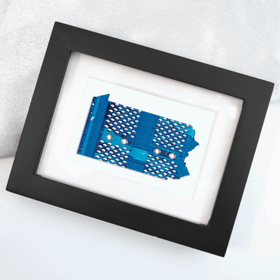 Pennsylvania Circuit Board Art - Mini