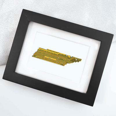 Tennessee Circuit Board Art - Mini