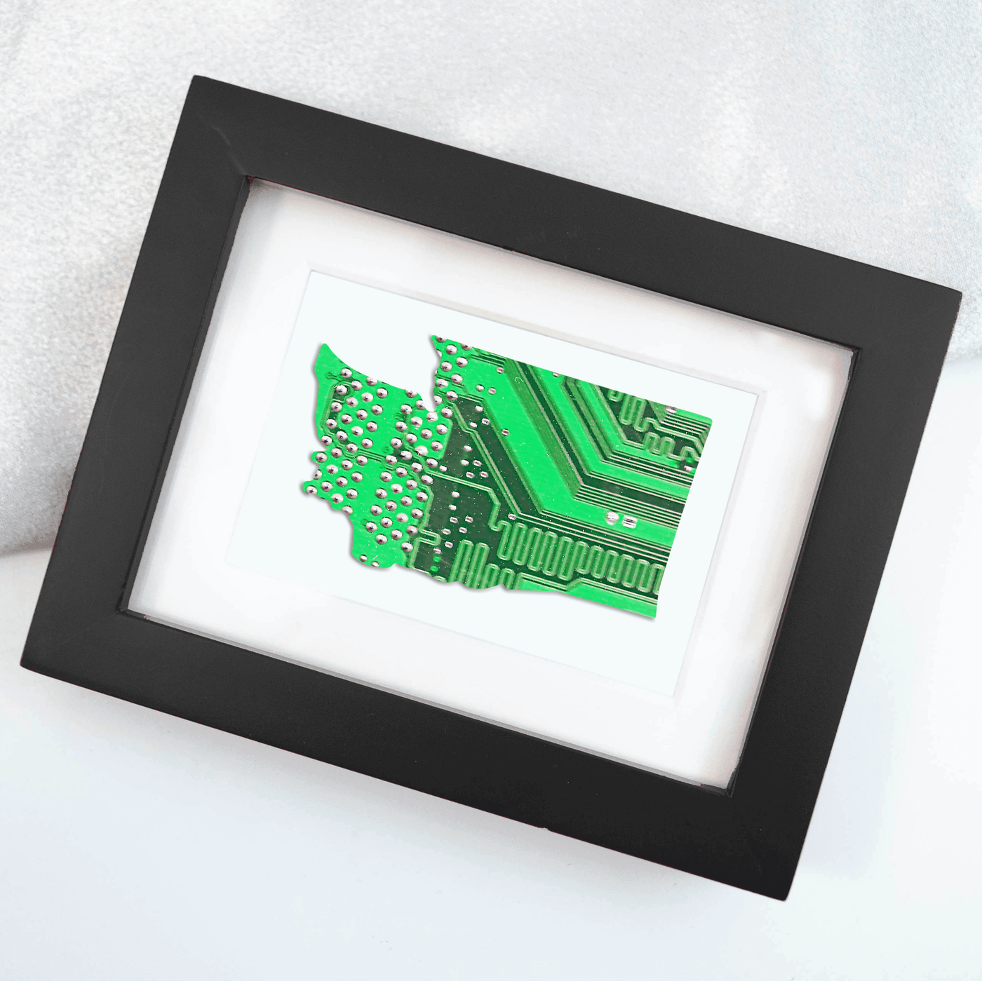 Washington Circuit Board Art - Mini