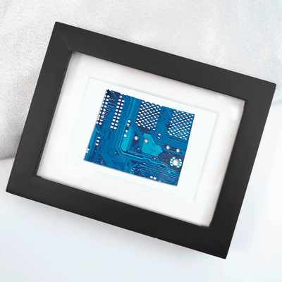 Wyoming Circuit Board Art - Mini