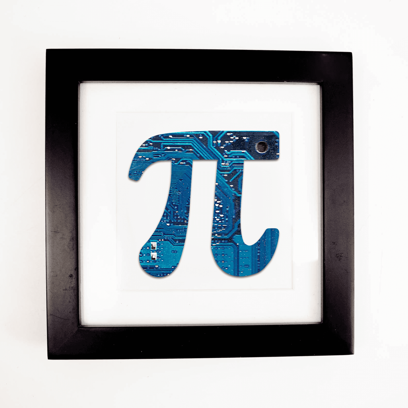 Pi Circuit Board Art - Mini Square