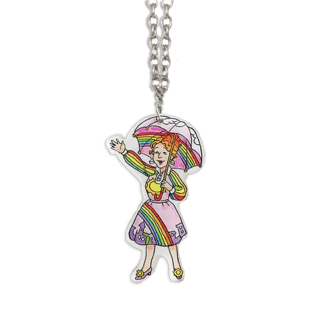 Miss Frizzle Rainbow Necklace