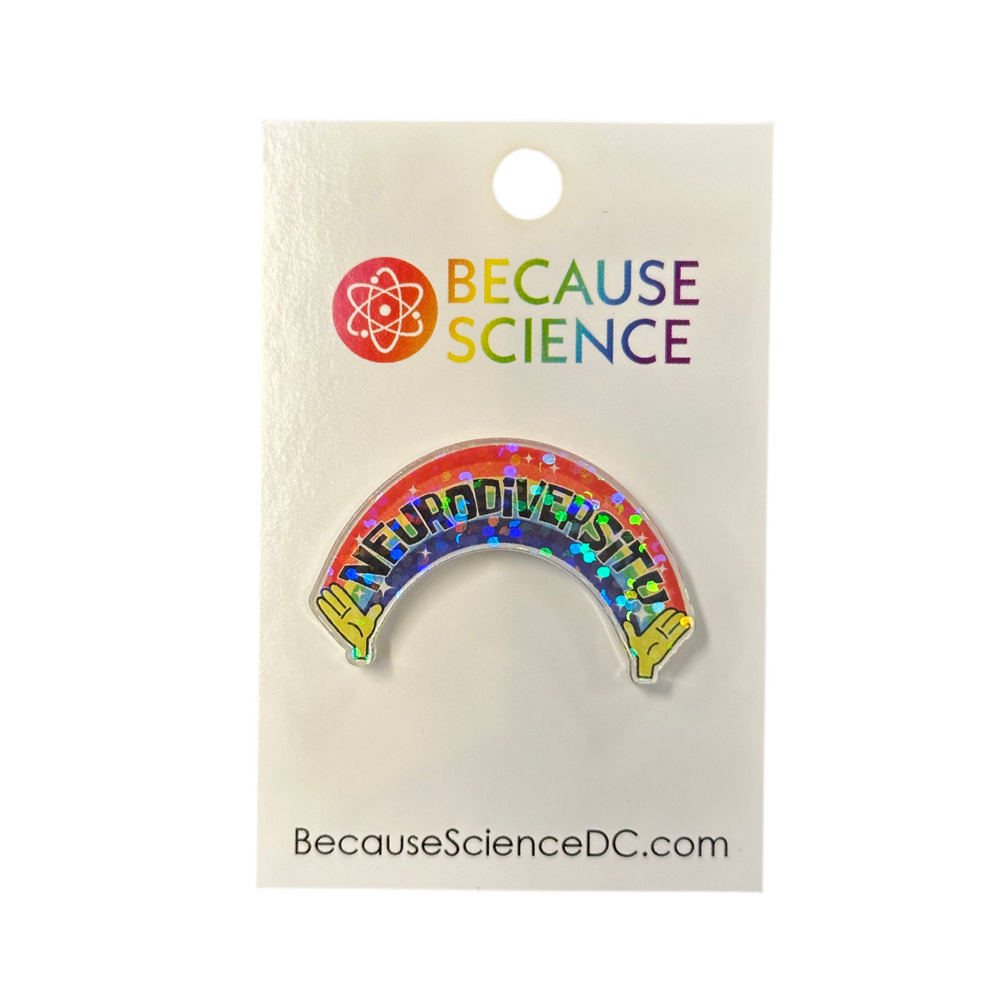 Neurodiversity - Acrylic Pin